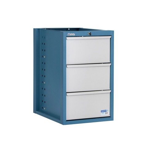 Modulo para bancada com 3 gavetas