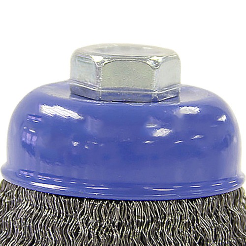 Escova de a�o tipo copo ondulada 60 x 14 mm