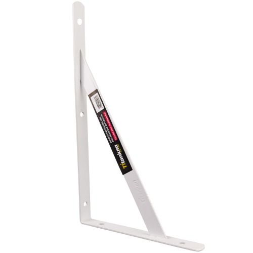 Cantoneira M�o francesa refor�ada 23 cm branca - 08181