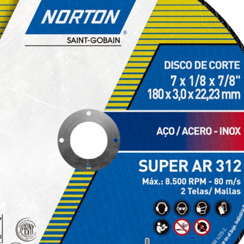 Disco de corte para metal 7 Disco de corte para metal 7