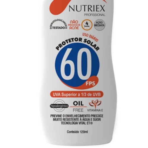 Protetor solar 120 ml FPS 60 - 60962 Protetor solar 120 ml FPS 60 - 60962