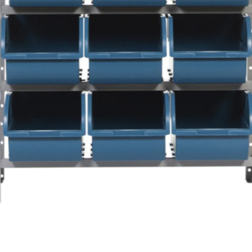 Estante metálica com 9 gavetas n° 7 azul - EF9/7A Estante metálica com 9 gavetas n° 7 azul - EF9/7A