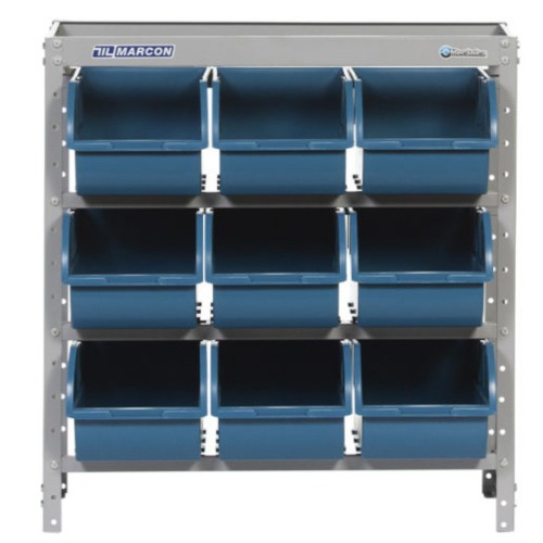 Estante metálica com 9 gavetas n° 7 azul - EF9/7A Estante metálica com 9 gavetas n° 7 azul - EF9/7A