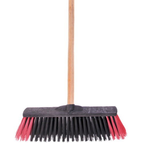 Vassoura tipo gari com cabo 5,4 x 38,8 cm