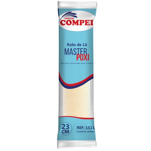 Rolo de l� para pintura 23 cm sem suporte master poxi - 0.1511/23