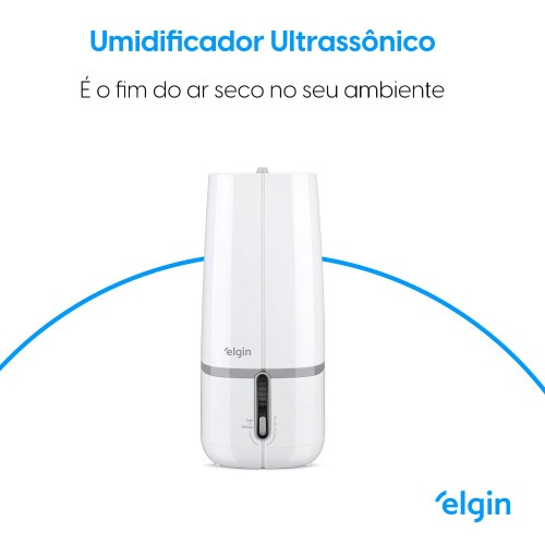 Umidificador de ar ultrass�nico 2 litros bivolt - UNZN02N0NB  110V/220V