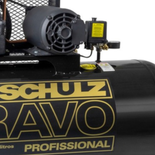 Compressor de ar 15 p�s 200L 3 hp 140 libras monof�sico Bravo - CSL15BR/200  220V