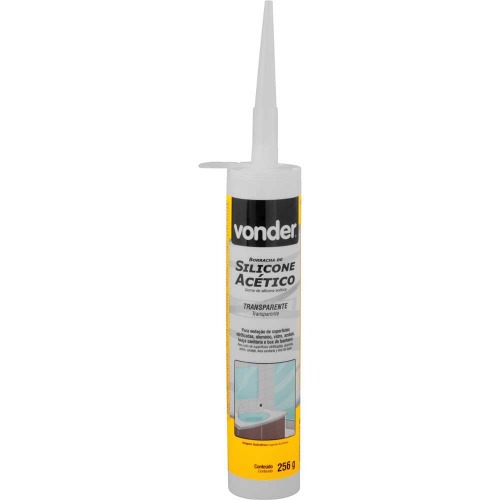 Silicone ac�tico para veda��o 256 gramas