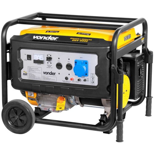 Gerador de energia 6 Kva a gasolina - GGV 6000  110V/220V