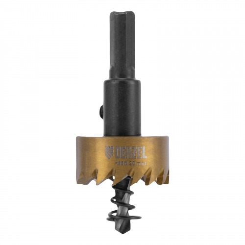 Serra copo para metal 28 mm revestimento em Nitreto de Tit�nio com suporte 