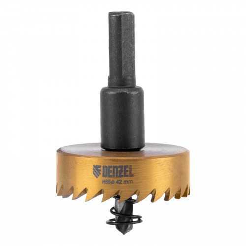 Serra copo para metal 42 mm revestimento em Nitreto de Tit�nio com suporte