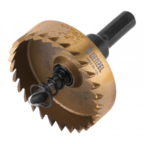 Serra copo para metal 50 mm revestimento em Nitreto de Tit�nio com suporte