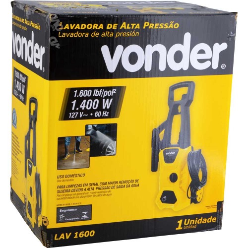 Lavadora de alta press�o 1.600 libras com acess�rios - LAV 1600  110V