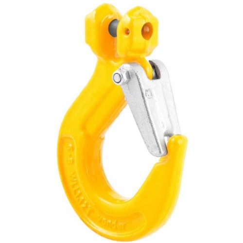 Gancho clévis com trava 12,5 toneladas grau 8 Gancho clévis com trava 12,5 toneladas grau 8