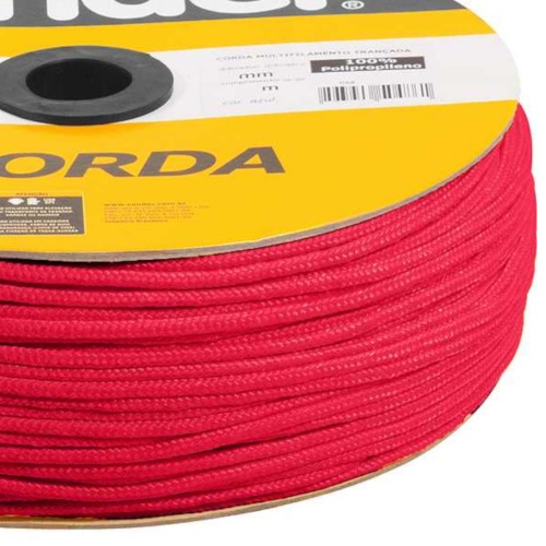 Corda multifilamento tran�ada 3 mm com rolo de 625 metros