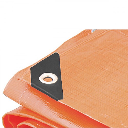 Lona refor�ada de polietileno laranja 9 m x 4 m