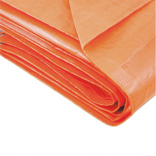 Lona refor�ada de polietileno laranja 9 m x 4 m
