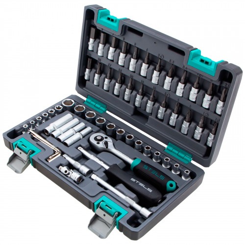 Jogo de soquete sextavado encaixe 1/4