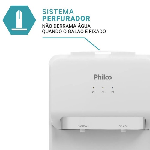 Bebedouro de mesa refrigerado por compressor branco - PBE11 110V Bebedouro de mesa refrigerado por compressor branco - PBE11 110V