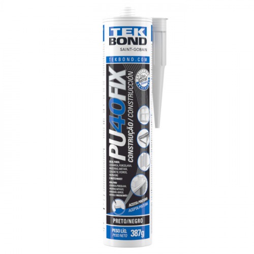 Adesivo multiuso em poliuretano 280 ml/387g- PU40FIX 