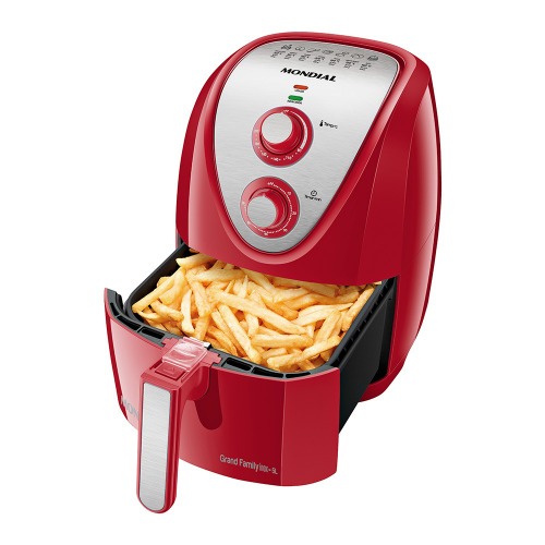 Fritadeira el�trica sem �leo Air Fryer 5L 1900W Grand Family Inox - AFN-50-RI  220V