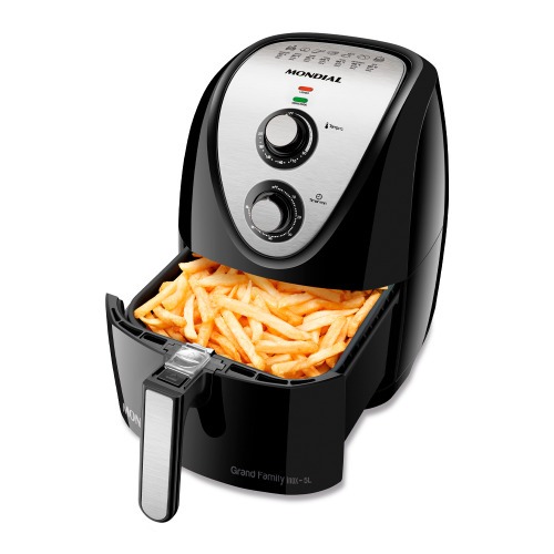 Fritadeira el�trica sem �leo Air Fryer 5L 1900W Grand Family Inox - AFN-50-BI  220V
