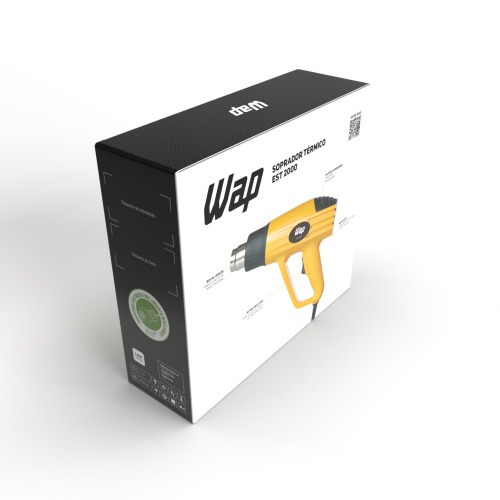 Soprador t�rmico 2000W 400 a 550�C 2 est�gios - EST 2000  220V