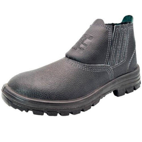 Botina monodensidade couro relax com el�stico - 010