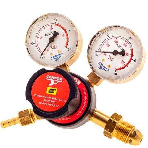 Regulador de pressão de acetileno - MD 1,5 AC Regulador de pressão de acetileno - MD 1,5 AC