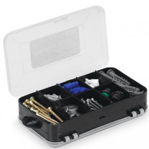 Organizador pl�stico com 13 compartimentos - Double case 8002