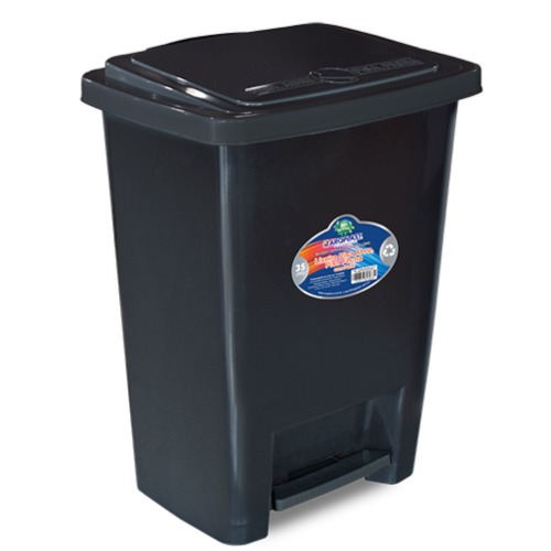 Lixeira pl�stica 35 litros com pedal