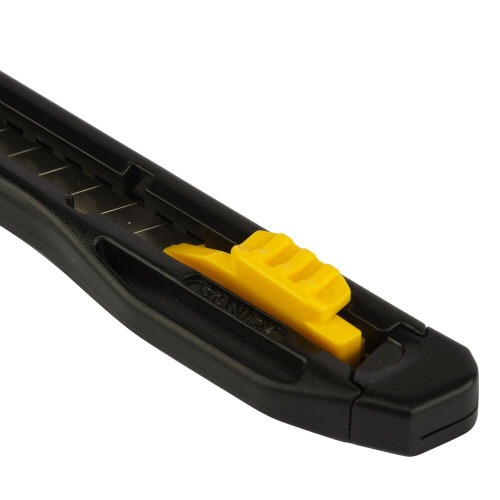 Estilete estreito 9 mm com trava deslizante