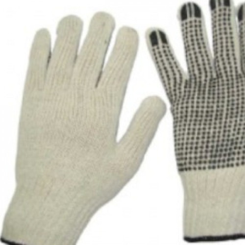 Luva de malha pigmentada