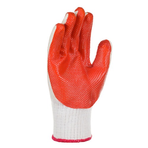 Luva de malha com poli�ster banhada em l�tex tam. GG