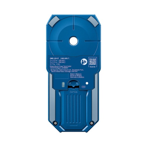 Detector de materiais com profundidade de 12 cm - GMS 120-27