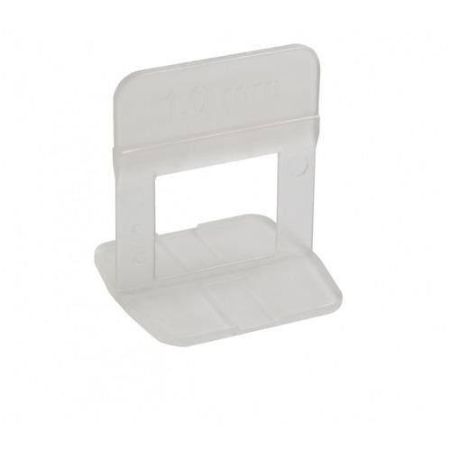 Espa�ador de 1,0 mm para nivelamento de piso com 50 pe�as 