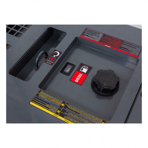 Gerador de energia 10 Kva a diesel cabinado partida el�trica monof�sico - TDWG12000SGE-N  110V/220V