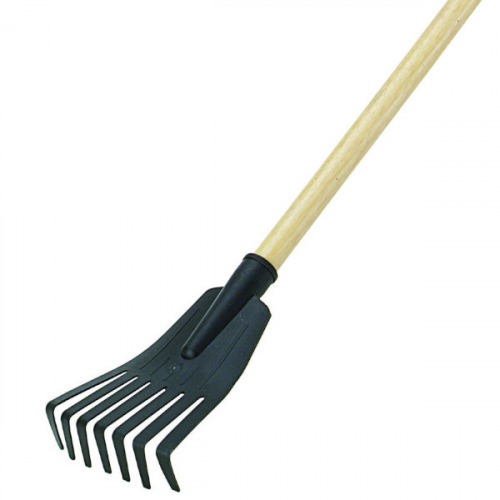 Mini vassoura tipo ancinho em plástico com cabo - FJ-1031 Mini vassoura tipo ancinho em plástico com cabo - FJ-1031