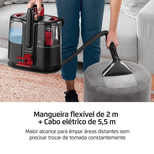 Extratora de carpete e higienizadora port�til 1650 watts Deep Cleaner I - EXP-01-R  220V