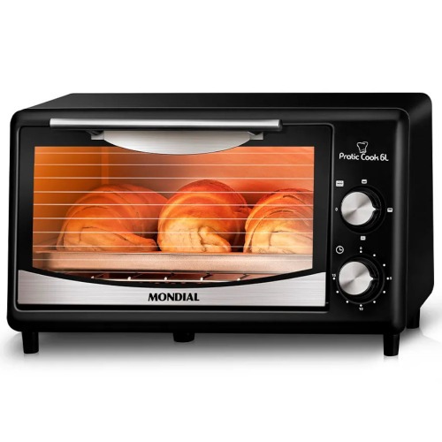 Forno el�trico 650 watts 6 Litros Pratic Cook - FR-09  110V