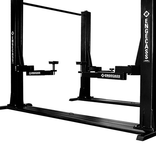 Elevador automotivo 5T 4 colunas lubrifica��o a graxa trif�sico preto - EC4B 5000