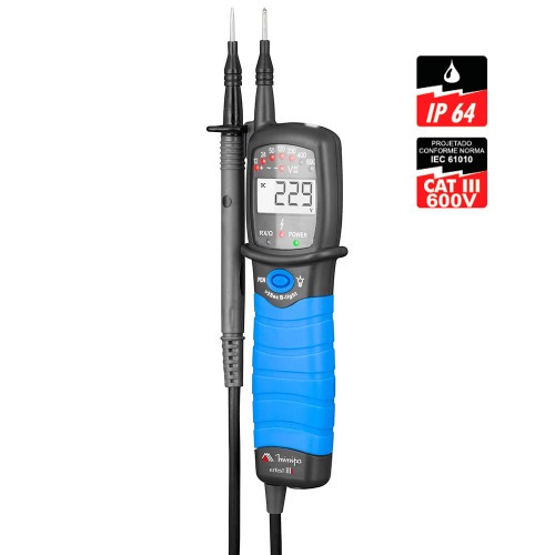 Testador de voltagem AC/DC com indicadores - EZ TEST III