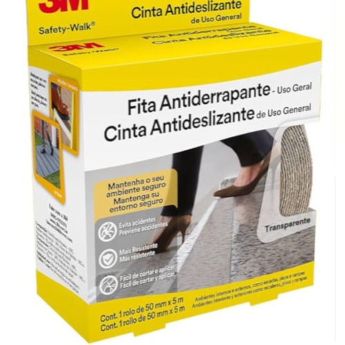 Fita adesiva antiderrapante 50 mm x 5 metros - Safety Walk Fita adesiva antiderrapante 50 mm x 5 metros - Safety Walk
