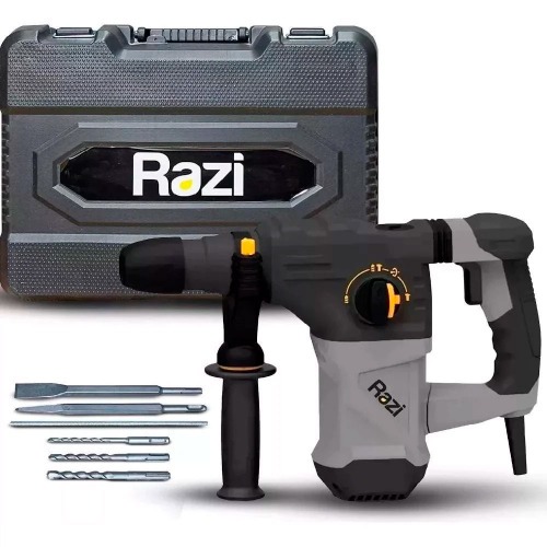 Martelete Perfurador e Rompedor 1100W 5 Joules com maleta e acessórios 23055 - RZ3212/1 110V Martelete Perfurador e Rompedor 1100W 5 Joules com maleta e acessórios 23055 - RZ3212/1 110V