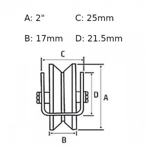 Roldana para port�o 2