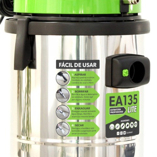 Extratora de carpete e Aspirador 35,5 litros 1200W - EA135 Lite  110V