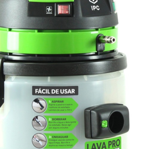 Extratora de carpete e Aspirador 27L 1200W Lava PRO Lite - EP127  110V