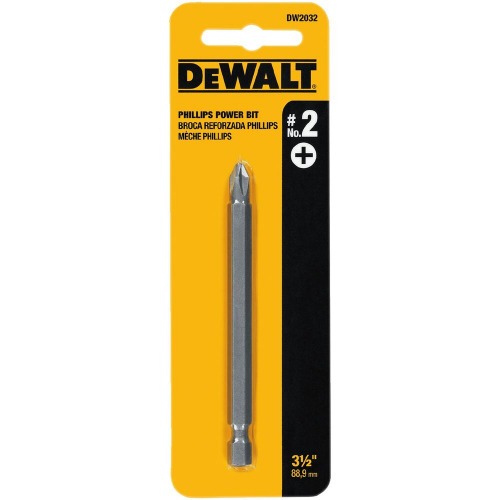 Bits phillips ph 2 x 90 mm encaixe 1/4''- DW-2032 Bits phillips ph 2 x 90 mm encaixe 1/4''- DW-2032