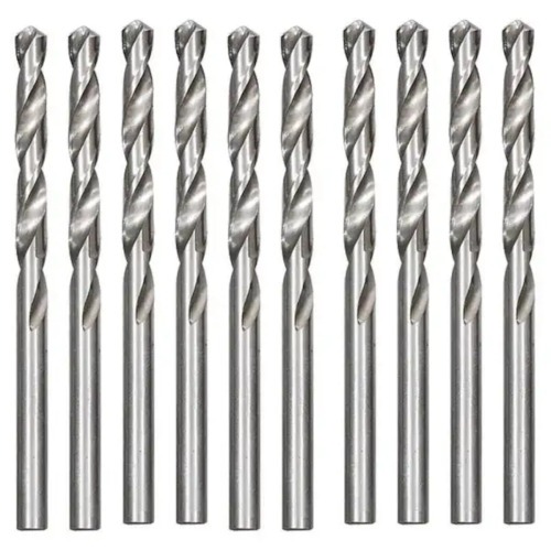 Broca de aço rápido para metal 8,0 mm DIN 338 com 10 peças - 715809 Broca de aço rápido para metal 8,0 mm DIN 338 com 10 peças - 715809