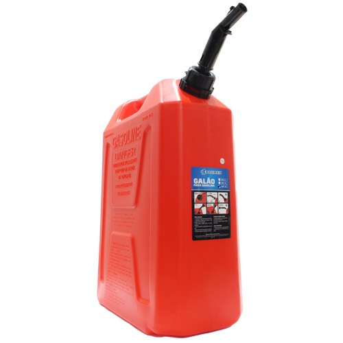Galão para transferência de gasolina antigotejante 20L - 10498 Galão para transferência de gasolina antigotejante 20L - 10498